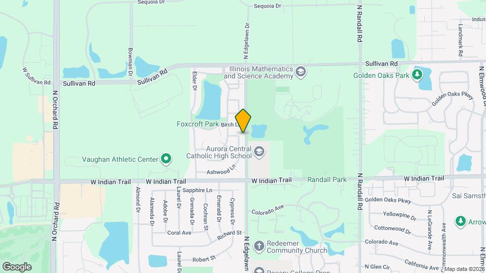 1838 Ashwood Ln Map and Location Details