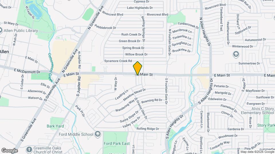 103 Melody Mall Dr Map and Location Details