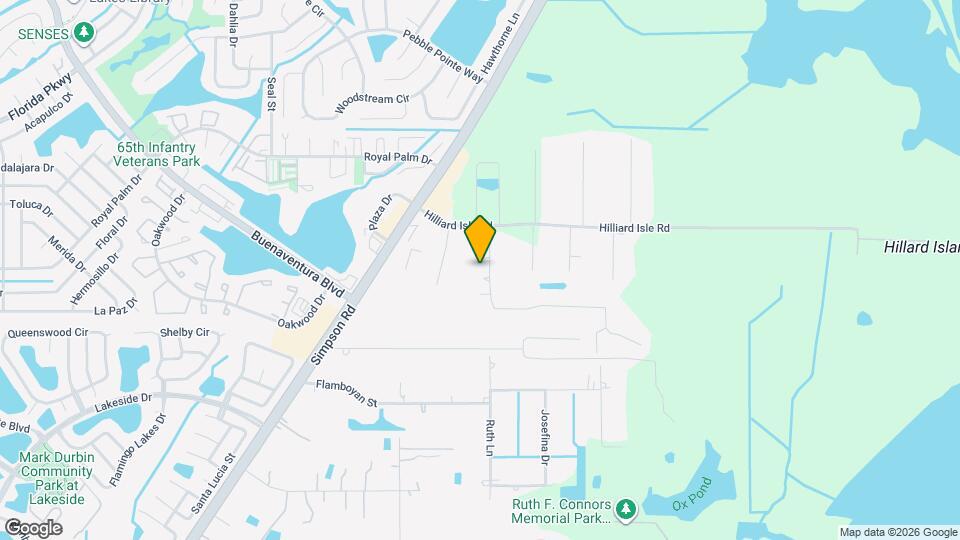 2560 Greenwood Dr Map and Location Details