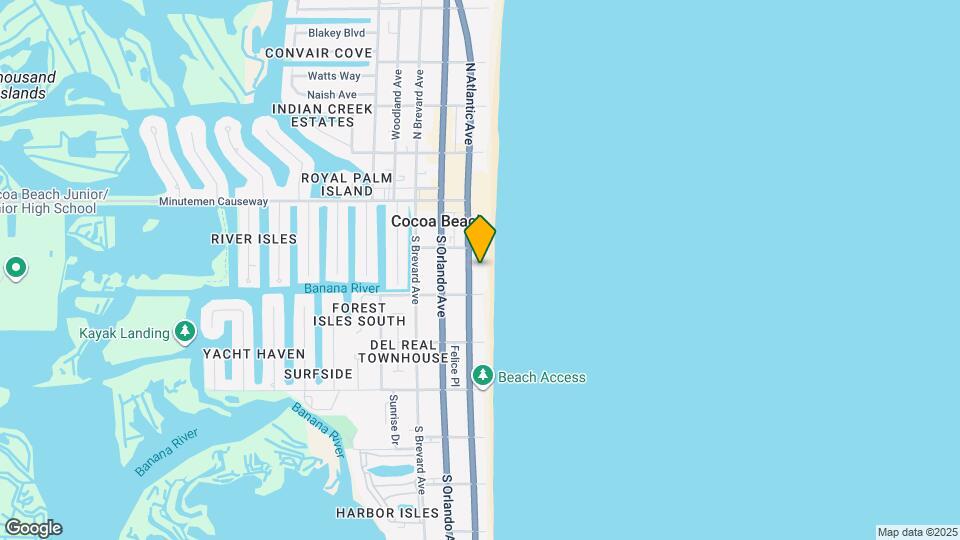 141 S Atlantic Ave Map and Location Details