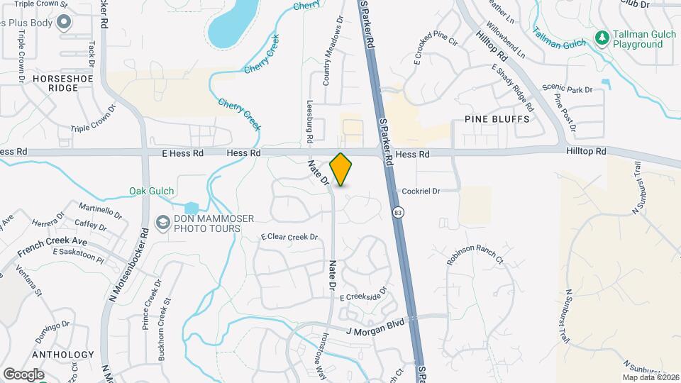 19453 E Hollow Creek Dr Mapa y Detalles de la Ubicación