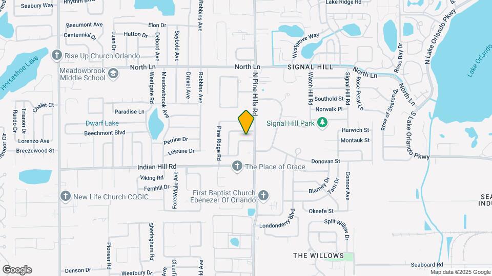 5209 Palisades Dr Map and Location Details