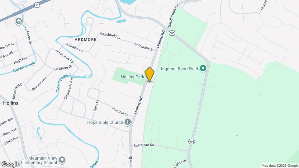 5661 Hollins Rd NE Mapa y Detalles de la Ubicación