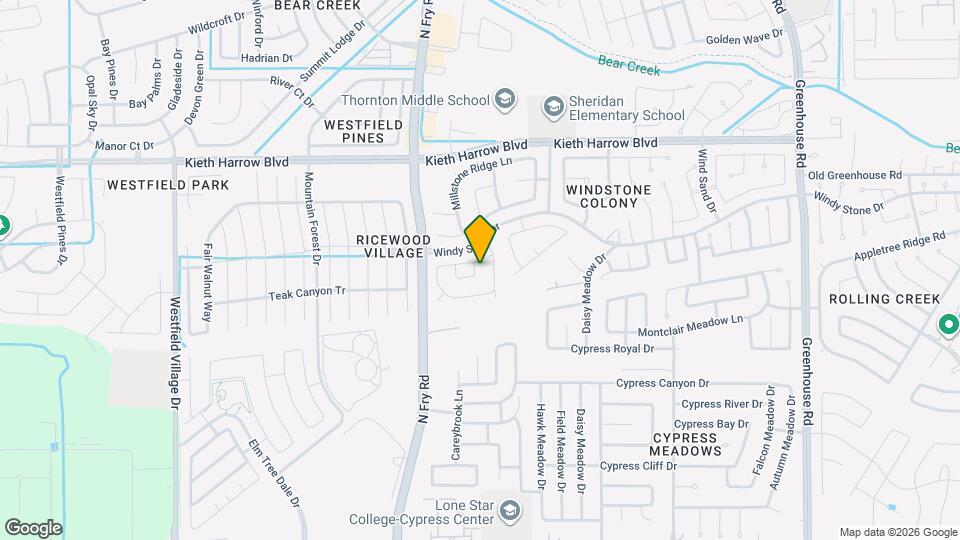 4754 Lonestone Cir Map and Location Details
