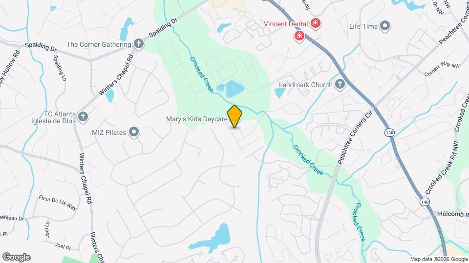 3837 Meadow Creek Dr Mapa y Detalles de la Ubicación