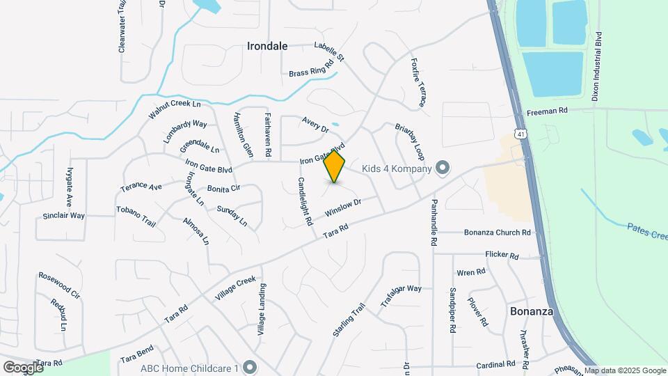 10375 Larrack Ct Map and Location Details