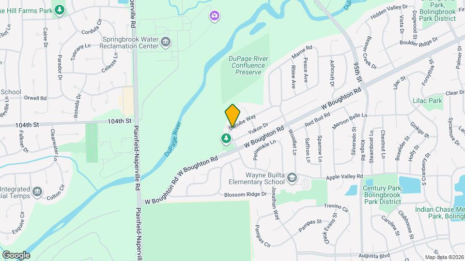 1925 Danube Way Map and Location Details