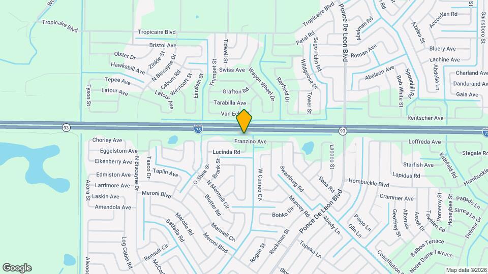 7722 Franzino Ave Map and Location Details