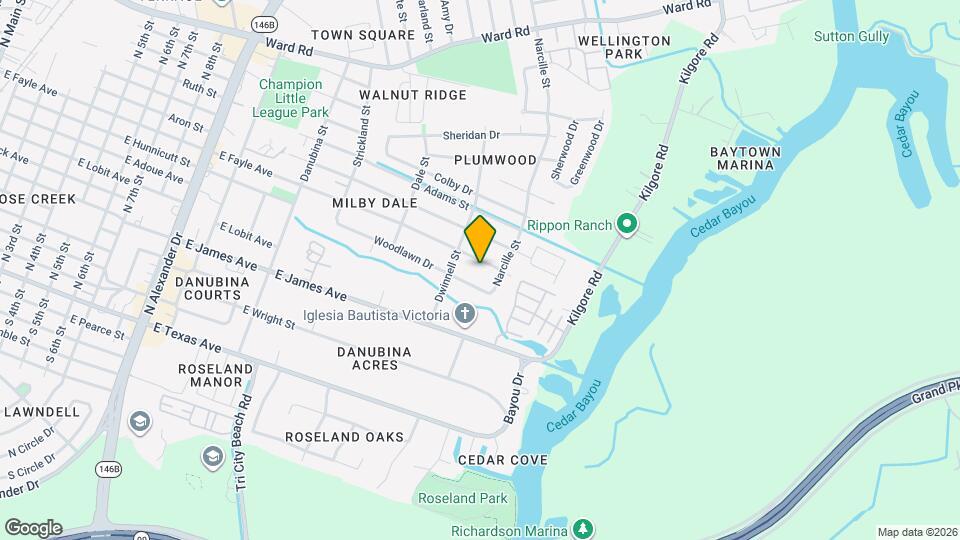 2101 E Fayle Ave Mapa y Detalles de la Ubicación