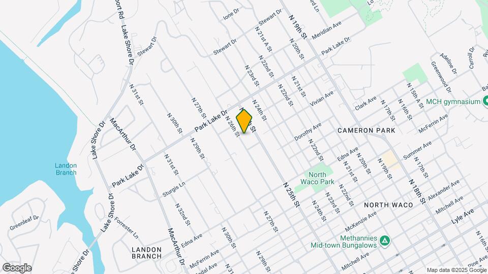 3621 N 26th St Map and Location Details