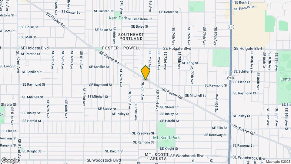 5002 SE 70th Ave Map and Location Details
