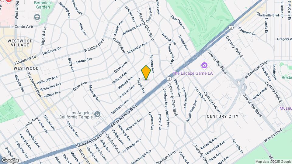 10475 Eastborne Ave Map and Location Details