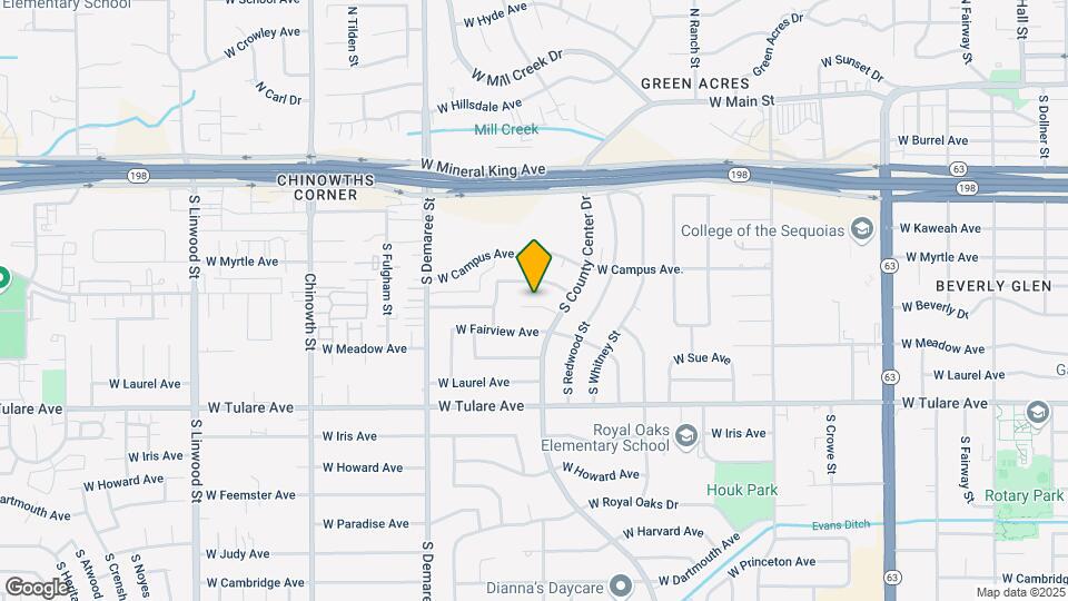 3316 W College Ave Mapa y Detalles de la Ubicación