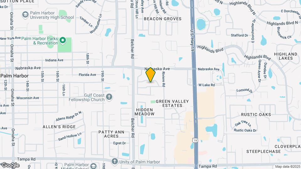 2205 Tamarron Terrace Map and Location Details
