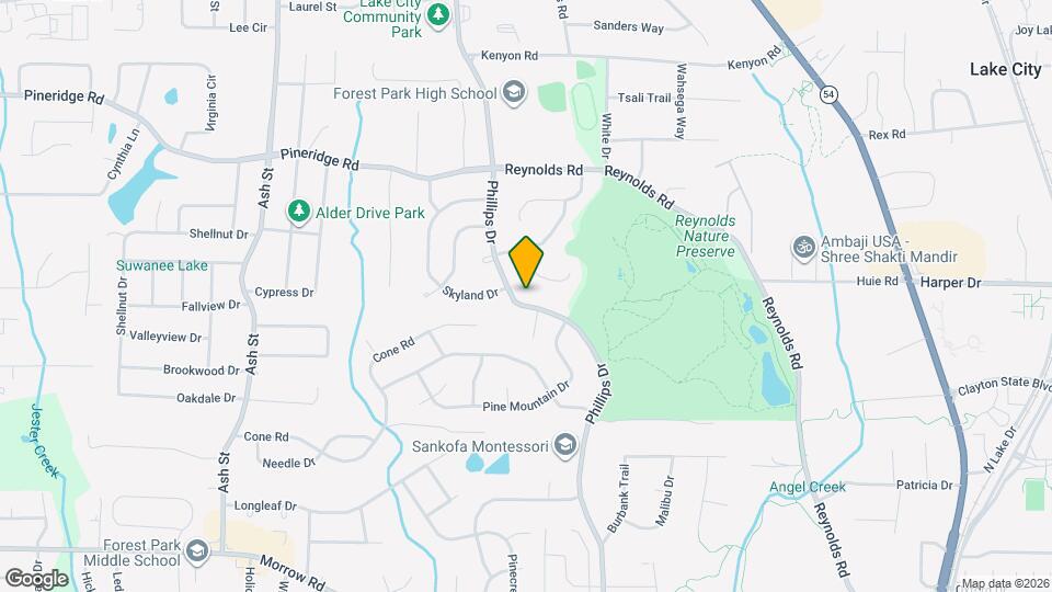 5704 Phillips Dr Mapa y Detalles de la Ubicación