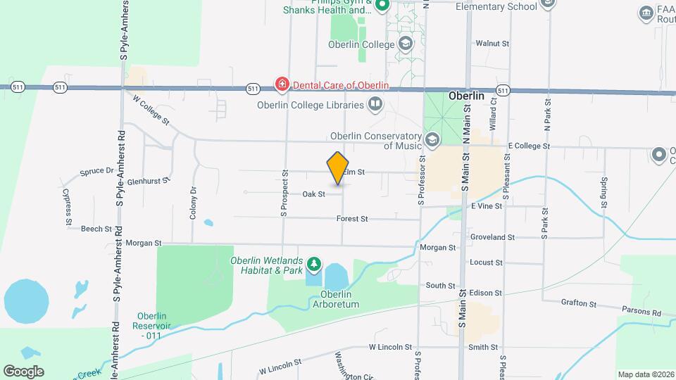 82 South Cedar / 214 Oak St. Apartments Oberlin, OH Apartments For Rent