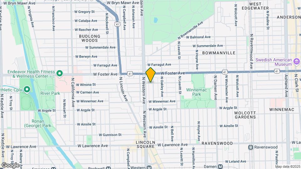 5124 N Claremont Ave Map and Location Details