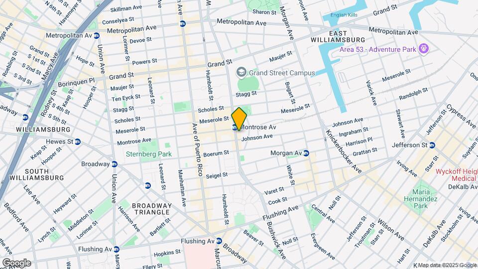 251 Bushwick Ave Map and Location Details