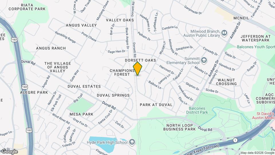 4406 Limewood Ct Map and Location Details