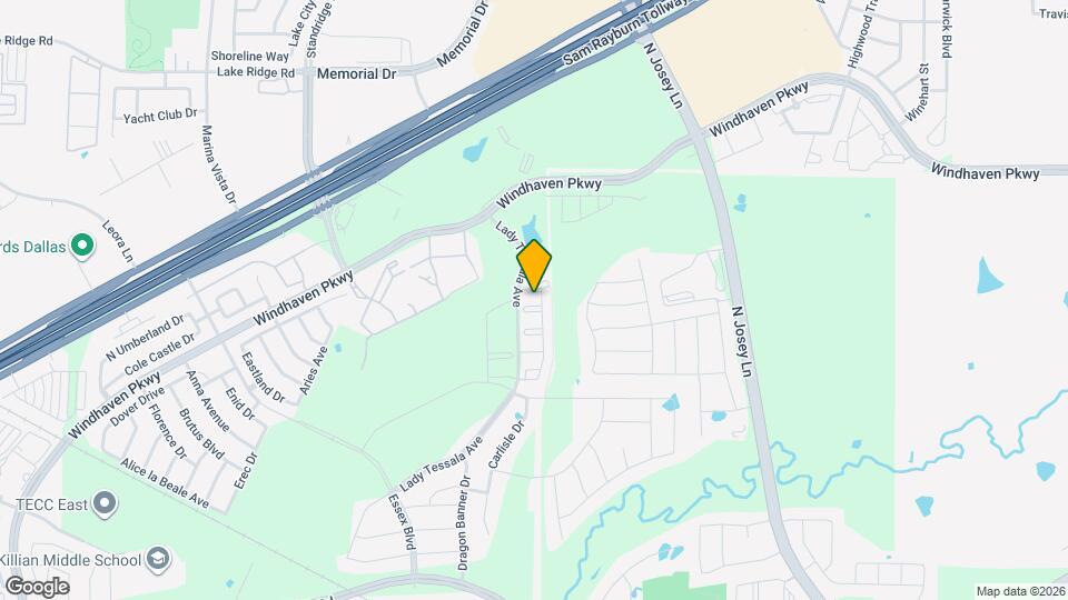 3917 St Ives Ln Map and Location Details