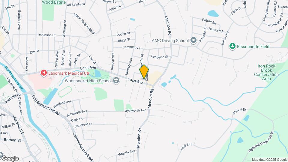 998 Cass Ave Mapa y Detalles de la Ubicación