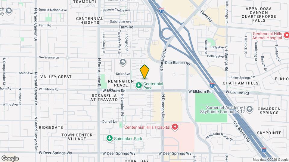 8912 Nautilus Vista Ct Map and Location Details