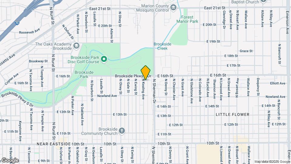 1531 N Kealing Ave-Unit -Unit A Map and Location Details
