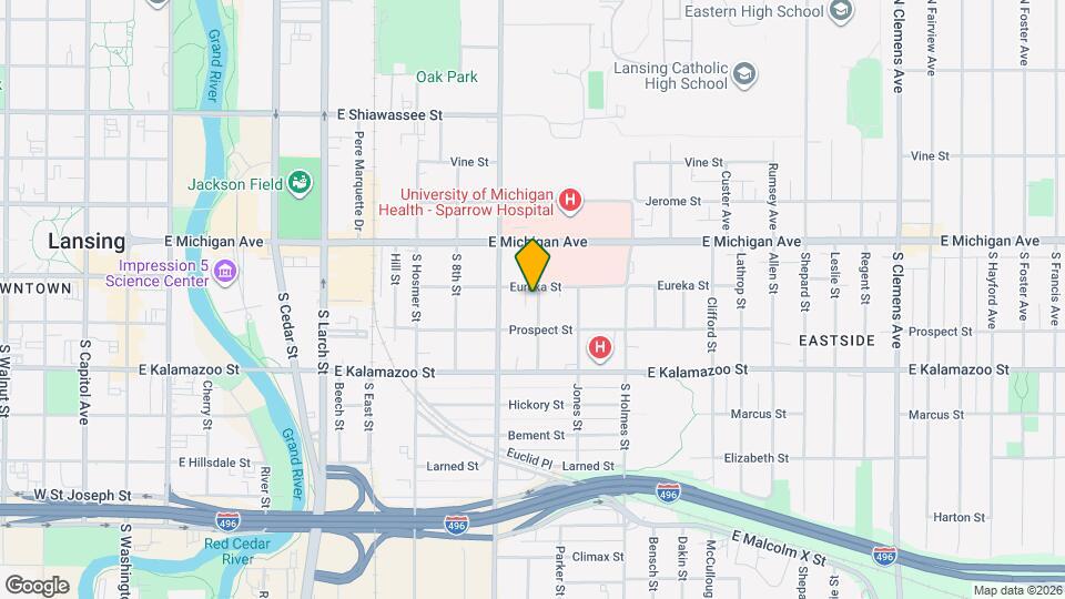 208 Bingham St Map and Location Details