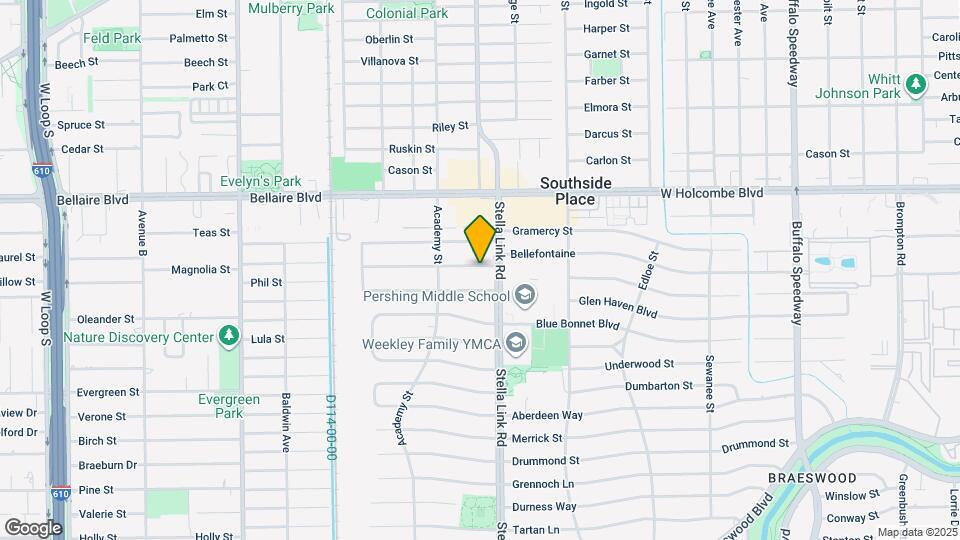 4031 Bellefontaine Map and Location Details