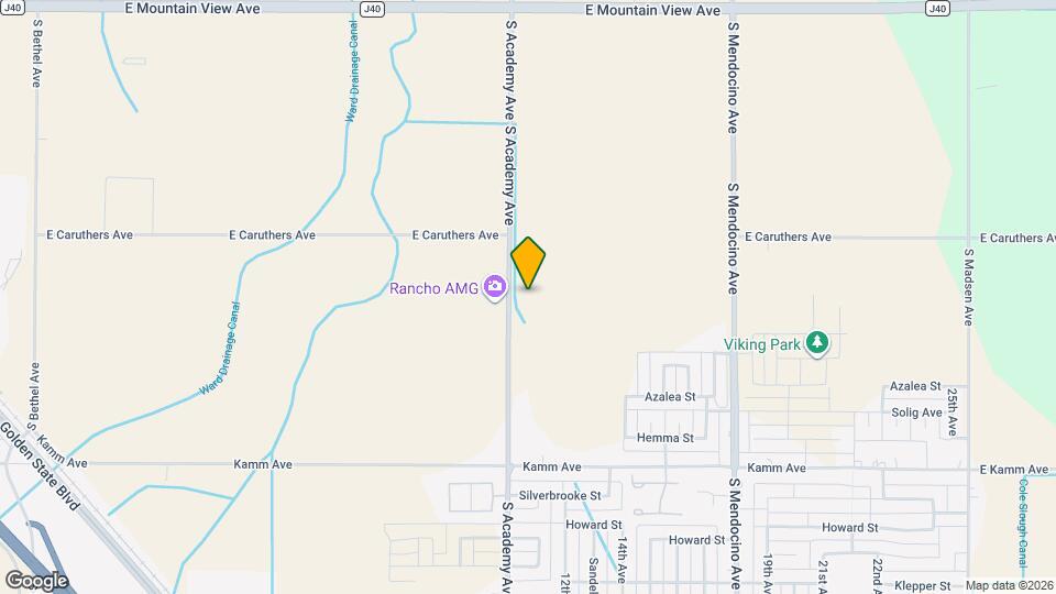 13608 S Academy Ave Map and Location Details