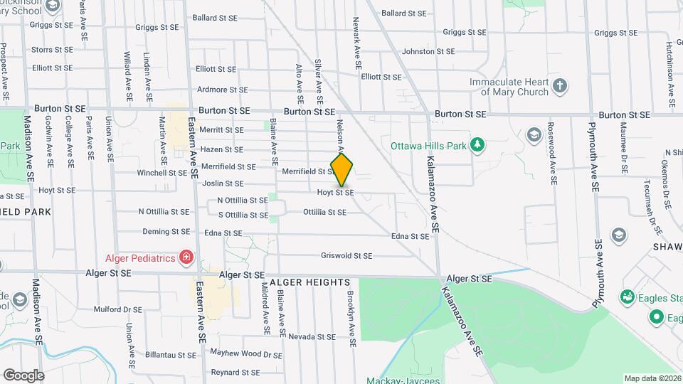 1153 Hoyt St SE Map and Location Details