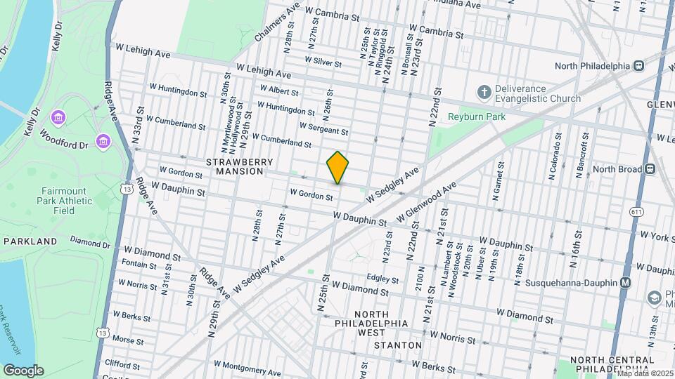 2340 N 25th St Map and Location Details