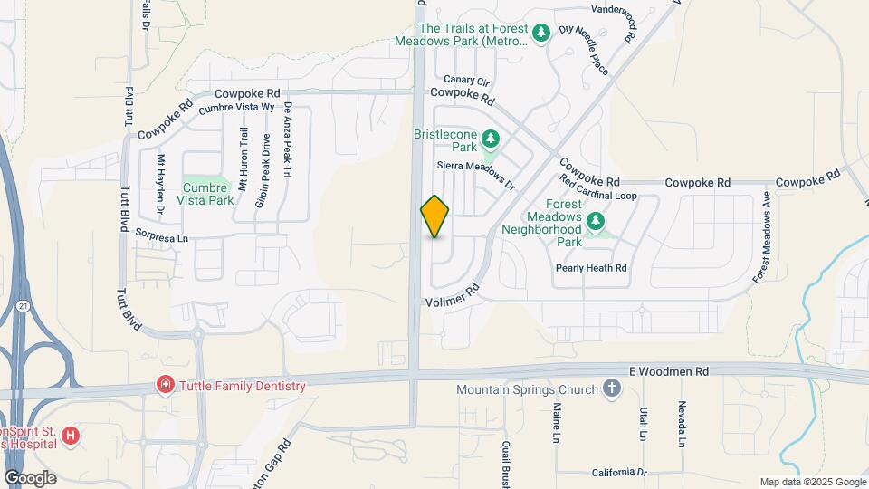 7538 Forest Valley Loop Map and Location Details