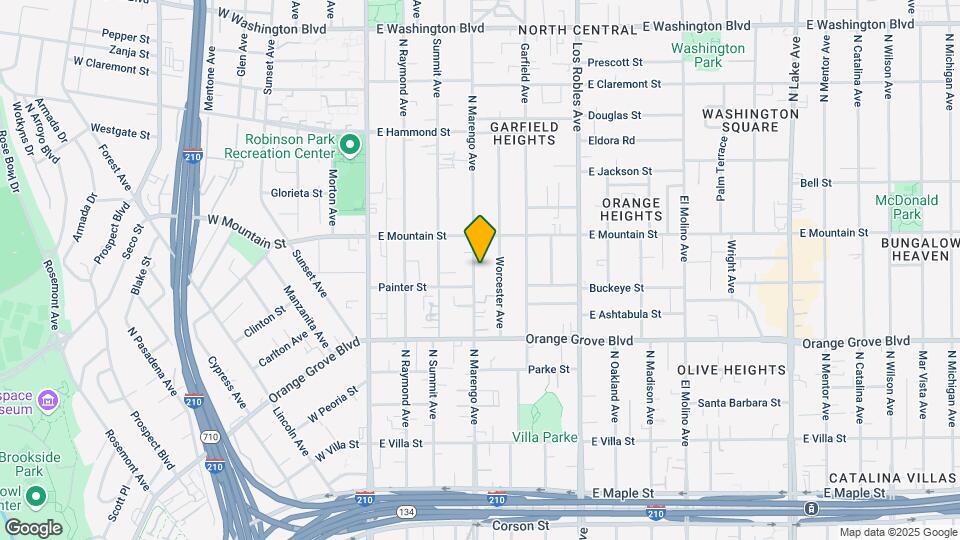 838 Marengo Ave Map and Location Details