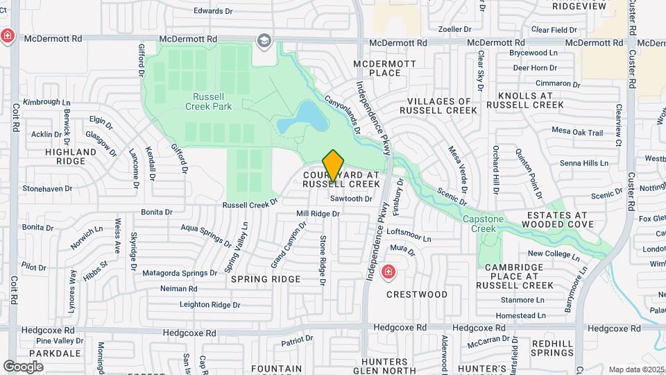 8416 Pipestone Dr Map and Location Details