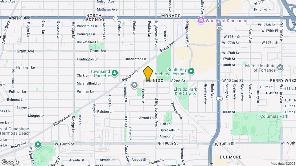 2606 182nd St Map and Location Details