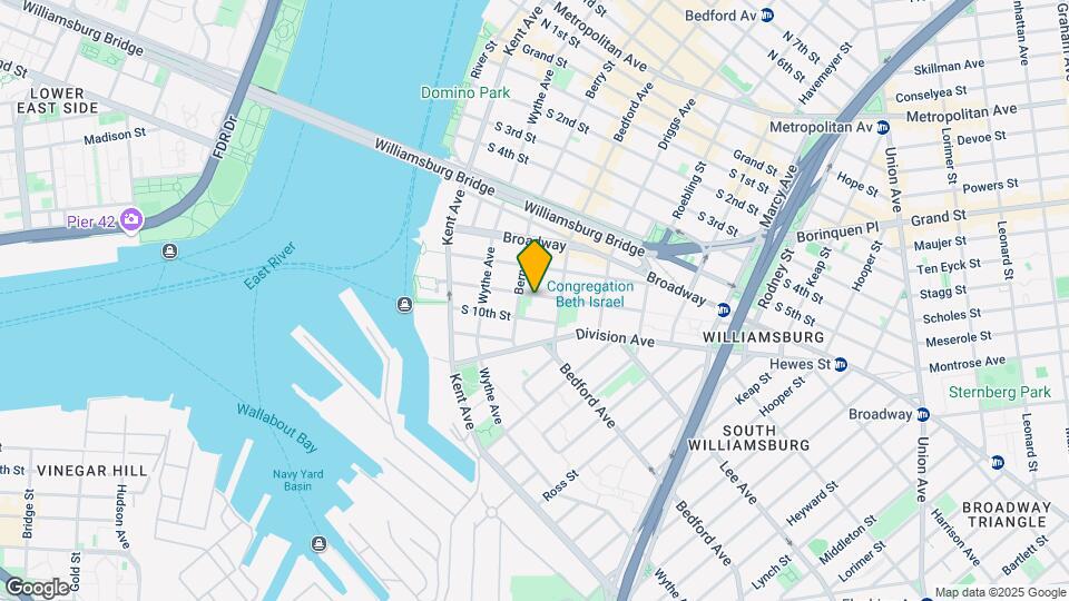 96 S 9th St Mapa y Detalles de la Ubicación