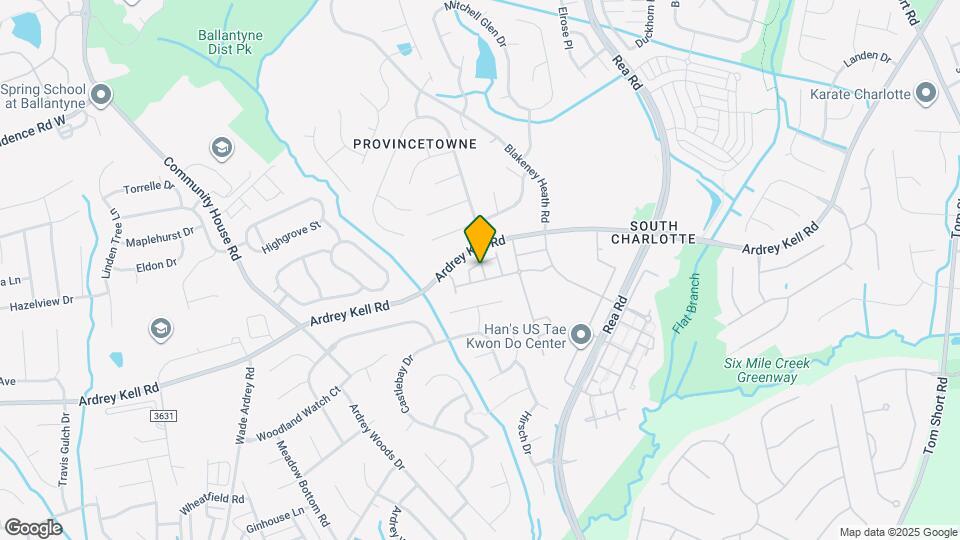 9908 Fallon Trace Ave Map and Location Details