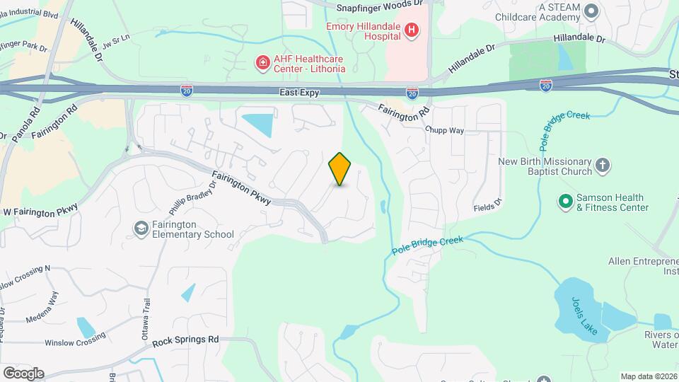 13202 Fairington Ridge Cir Mapa y Detalles de la Ubicación