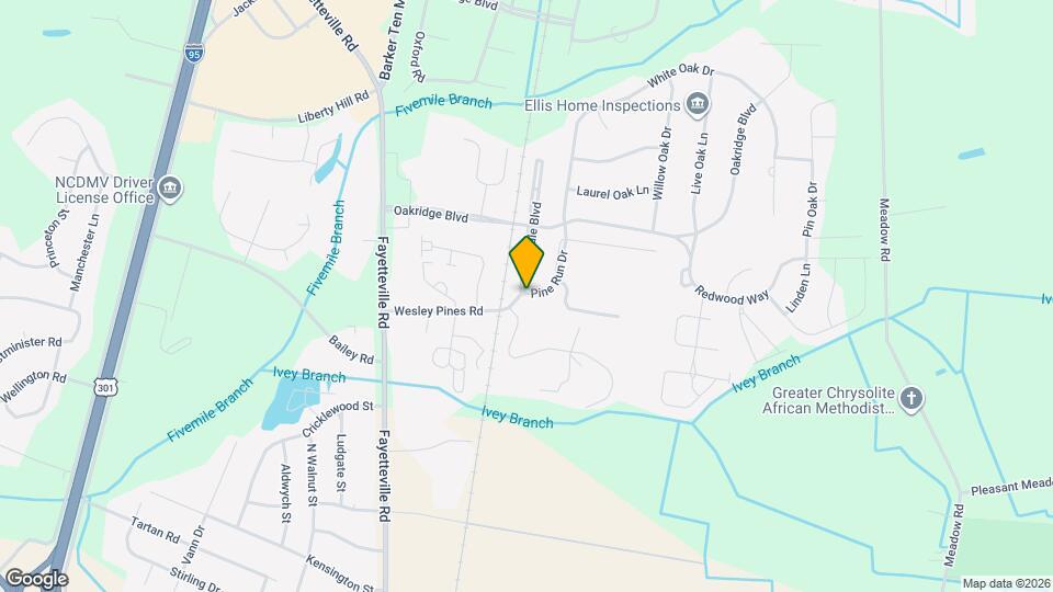 4808 Pinedale Blvd Map and Location Details