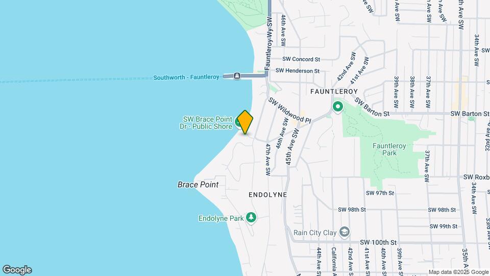 9309 Fauntleroy Wy SW Map and Location Details