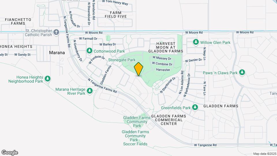 12468 N Sandby Green Dr Map and Location Details