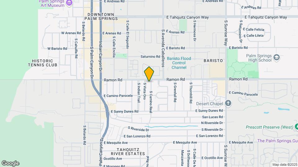 525 S Camino Real Map and Location Details