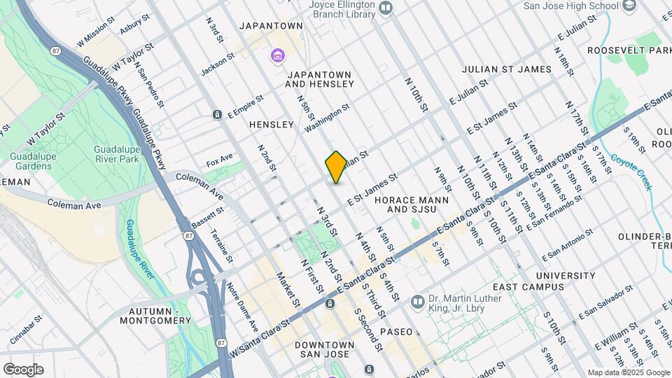 254 N 4th St Mapa y Detalles de la Ubicación