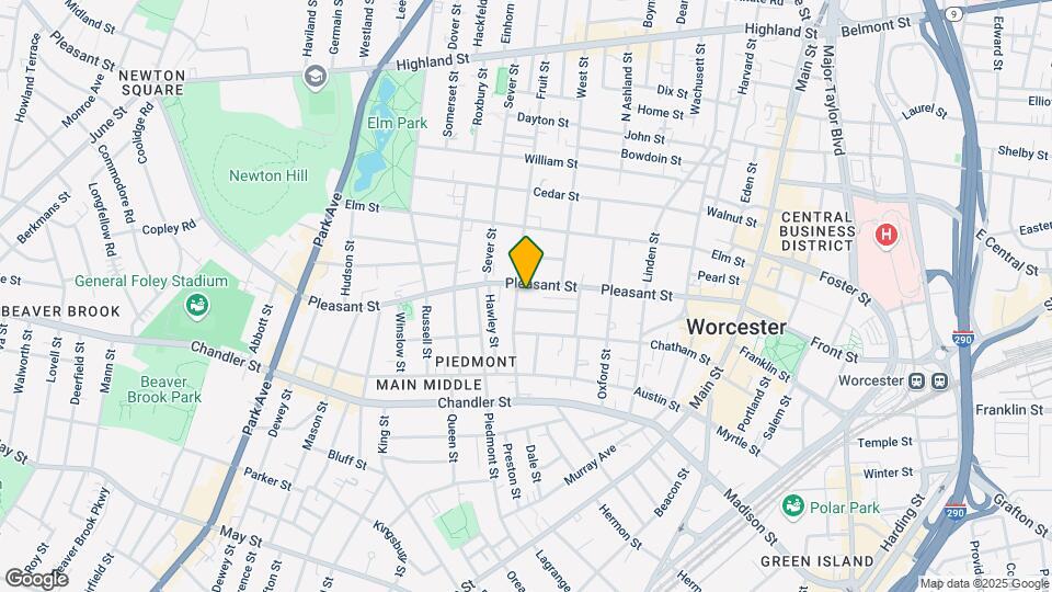 250 Pleasant St Mapa y Detalles de la Ubicación