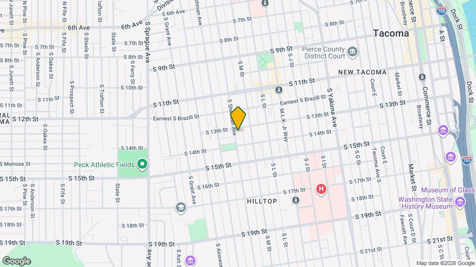 1307 S Sheridan Ave Map and Location Details