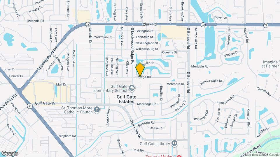 3238 Savage Rd Map and Location Details