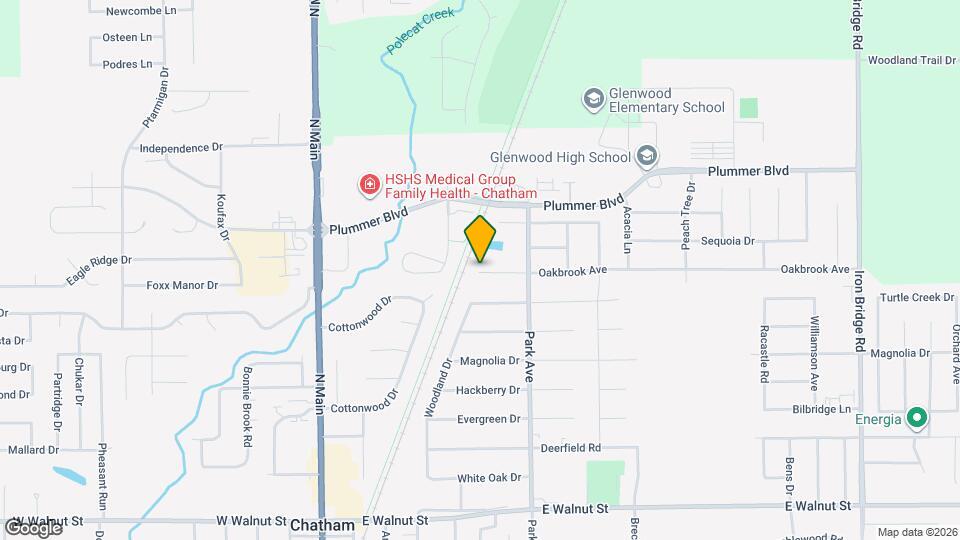 605 Oakbrook Ave Map and Location Details