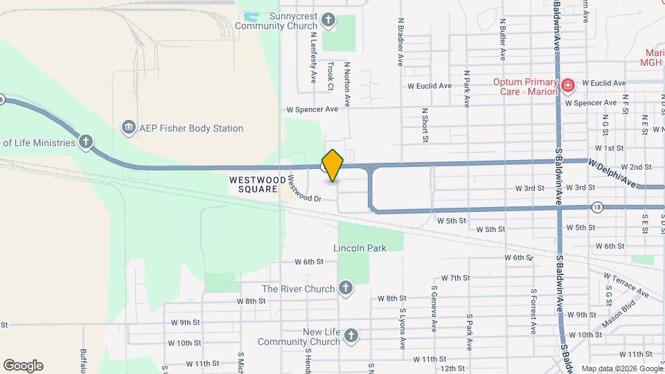210 S Lenfesty Ave Map and Location Details