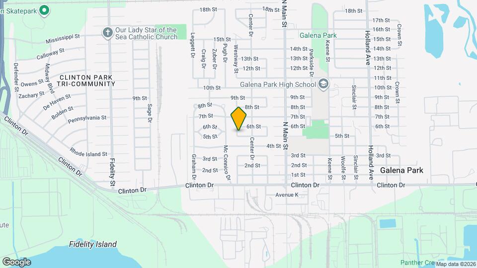 2110 5th St Map and Location Details
